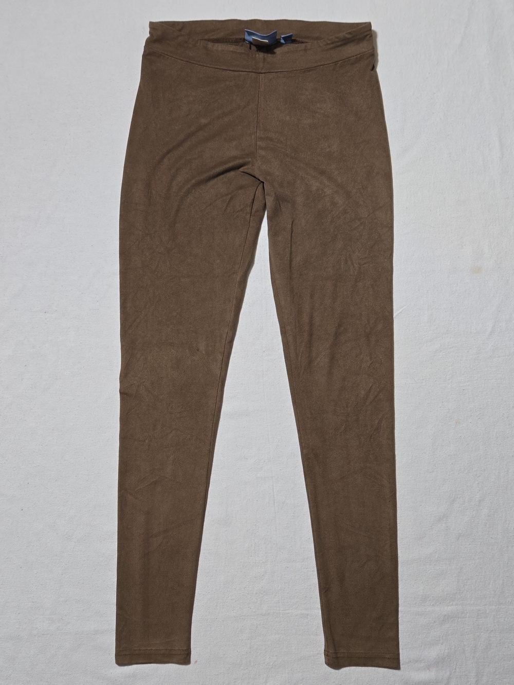 Vintage Faux Suede Leggings